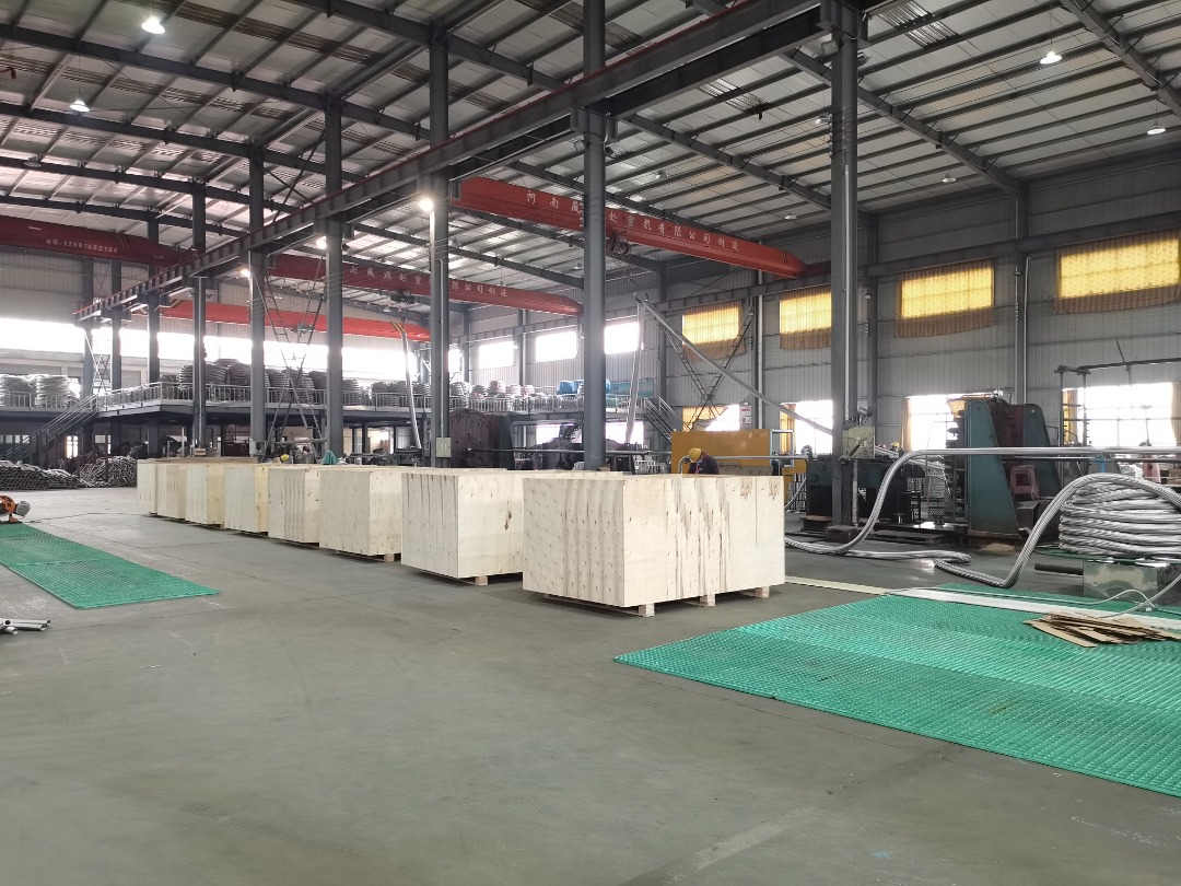THFLEX's factory of the flexible metal hose production.